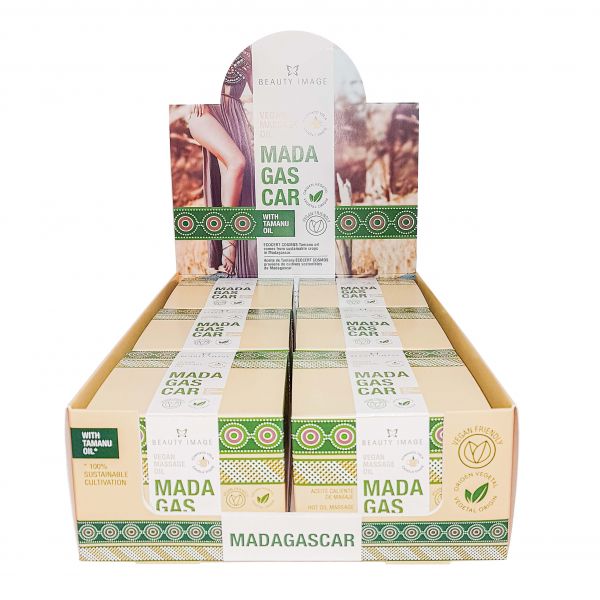 Paket: Kerzenset Öl-Massage Vegan | Madagascar 6 Stück.